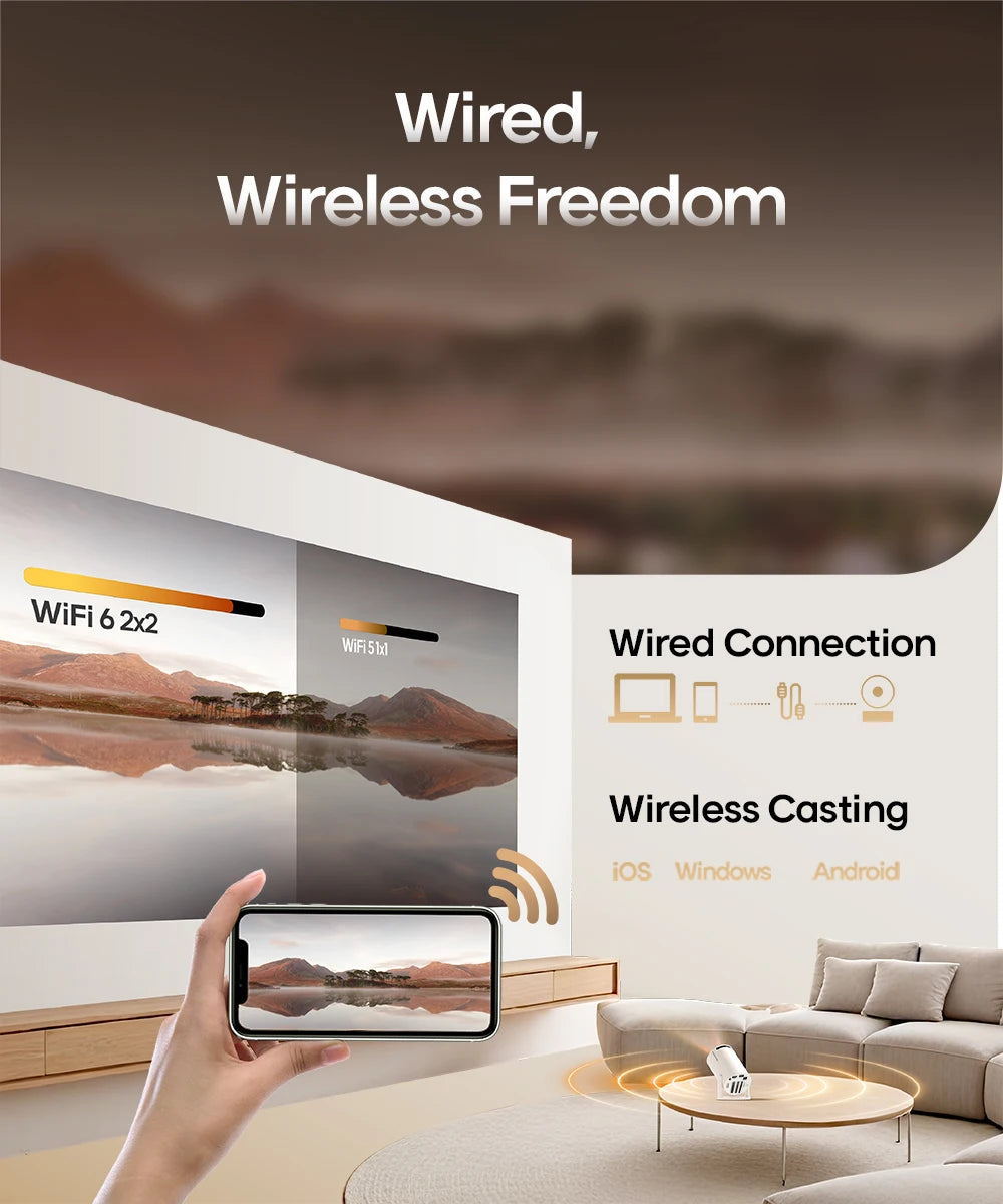 Portable Cinema Projector